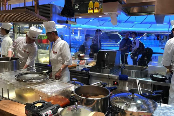 成都牧兰西北菜餐饮店大菠萝福利网站导航设备图片