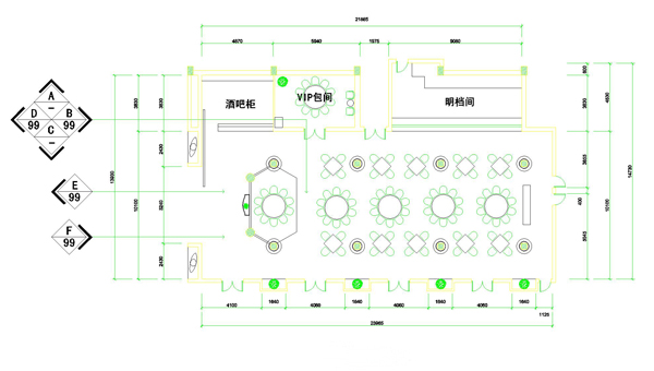 中小饭店大菠萝福利网站导航设计图
