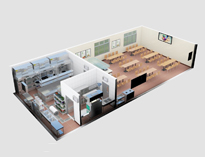 餐饮厨具公司告诉你快餐店大菠萝福利网站导航功能区如何设计